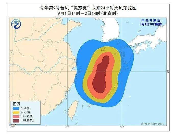 最新舟山风力预报及其影响