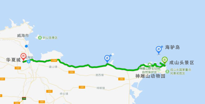 威海最新旅游路线攻略