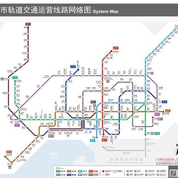 深圳地铁最新线路图概览